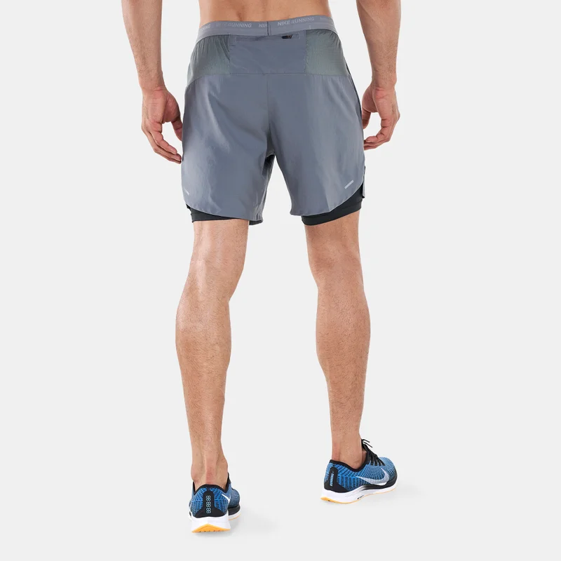 نايكي شورت الجري سترايد دراي-فت 2-في-1 للرجال